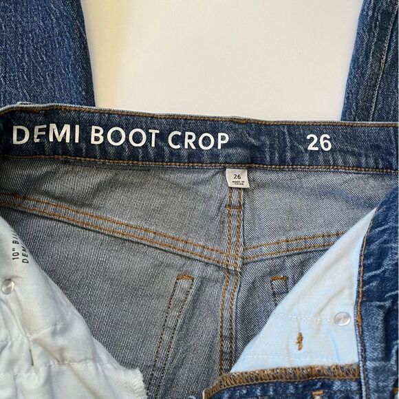 J.Crew 2022 10" demi-boot crop jean in Stone Street wash - Picture 5 of 12